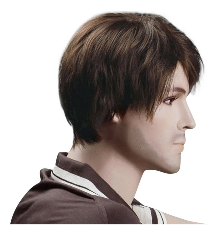 Peruca Masculina De Cabelo Curto Rock Fashion - Imagem 5