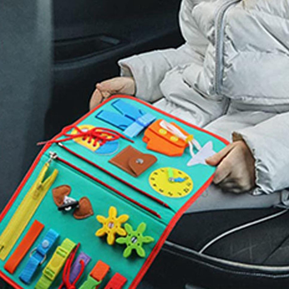 Prancha Montessori Ocupada Aprendendo Habilidades Motoras - Imagem 6