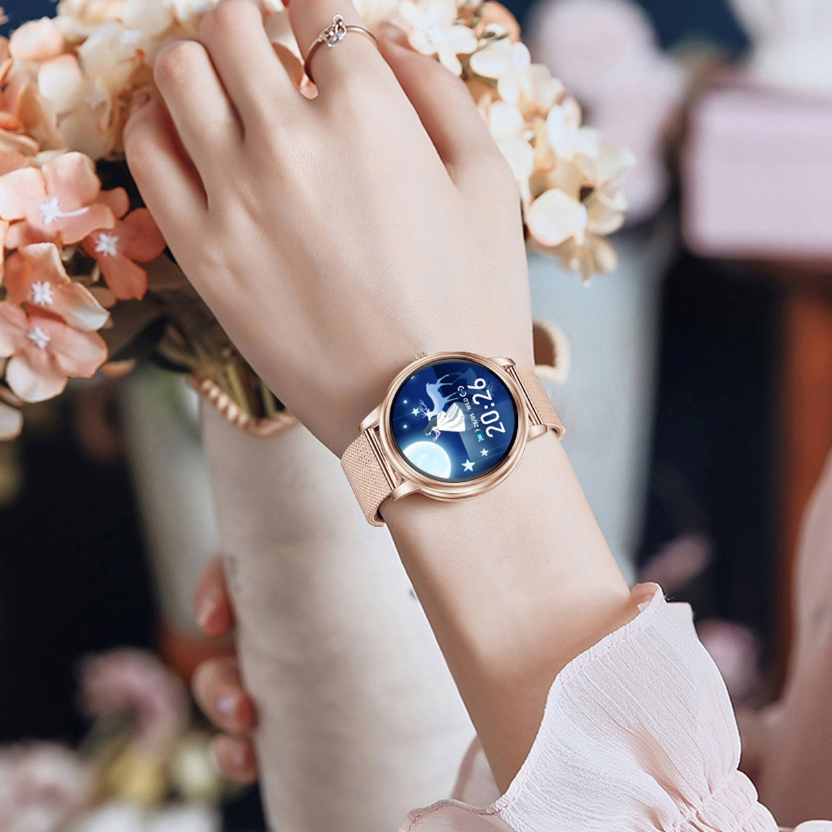 Smartwatch Feminino Pulseira Esportiva Inteligente - Imagem 14