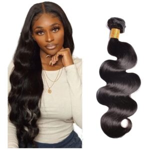 Aplique De Cabelo Humano Da Onda De Água De 65cm 100g