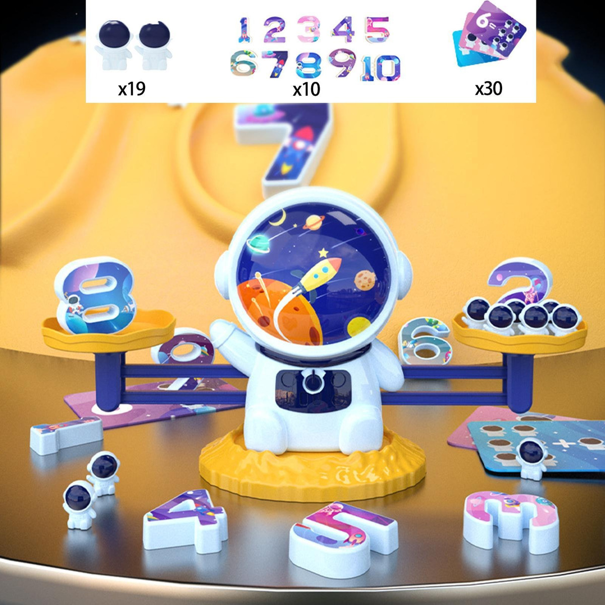 Balance Scale Number Board Game Kindergarten Learning For - Imagem 15