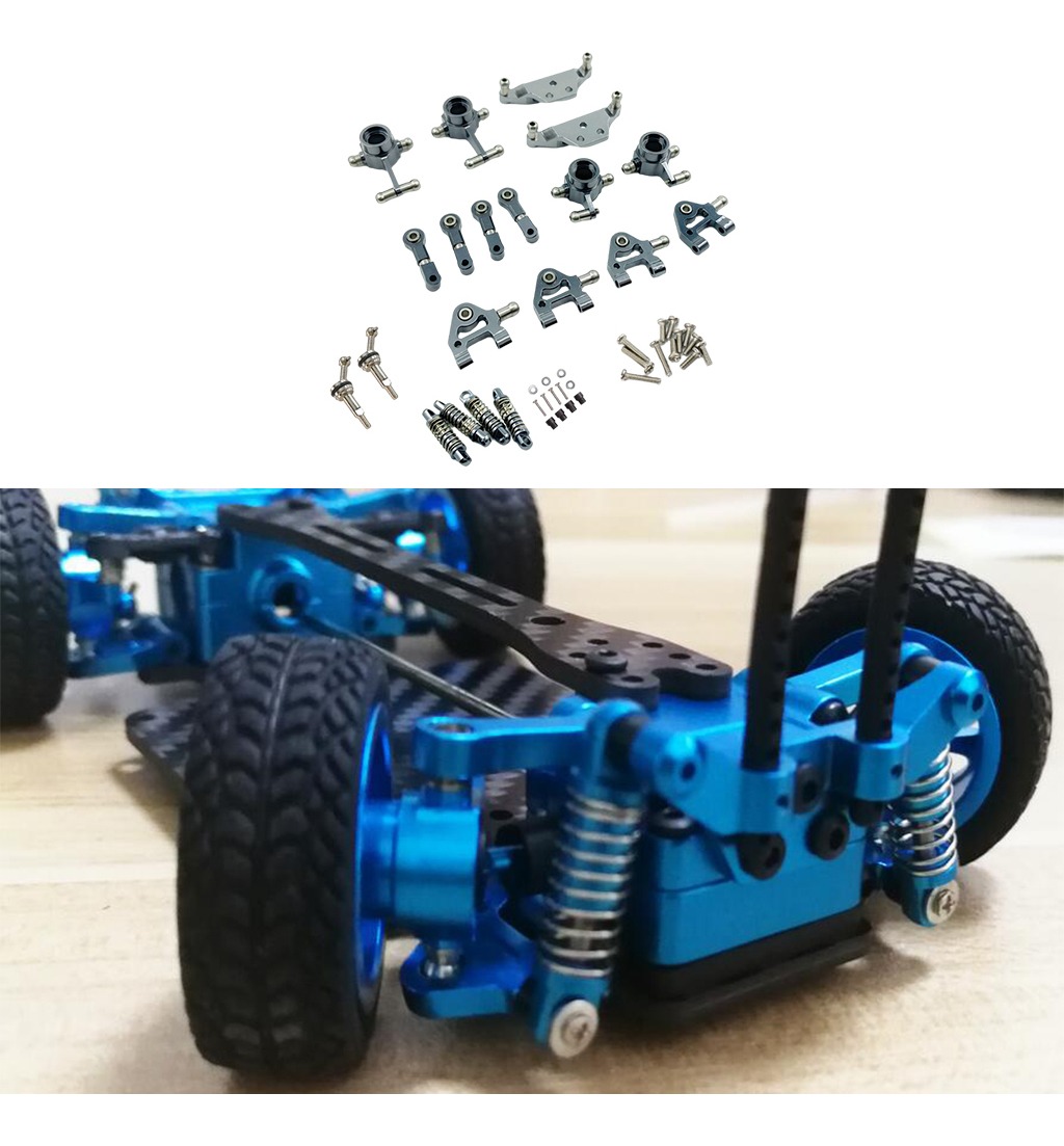 Peças De Metal Amortecedor Para Carro Wltoys K989 K999 K969 - Imagem 14