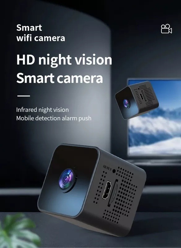 Câmera Hd 1080p Sem Fio Com Visão Noturna - 360 Ylt004q - Imagem 2