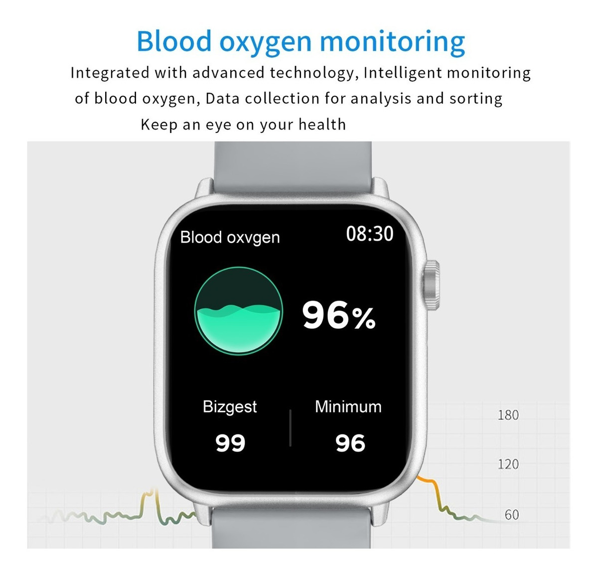 Smartwatch Bluetooth Call Assistant Relógio De Voz Sports Sm - Imagem 5