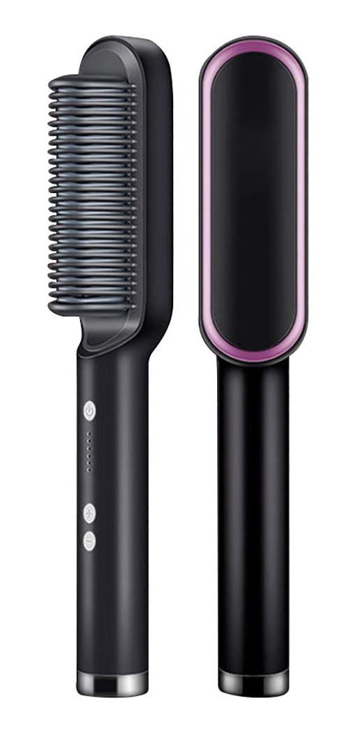 Escova De Alisador De Cabelo Escova De Alisamento De Pente Q - Imagem 2
