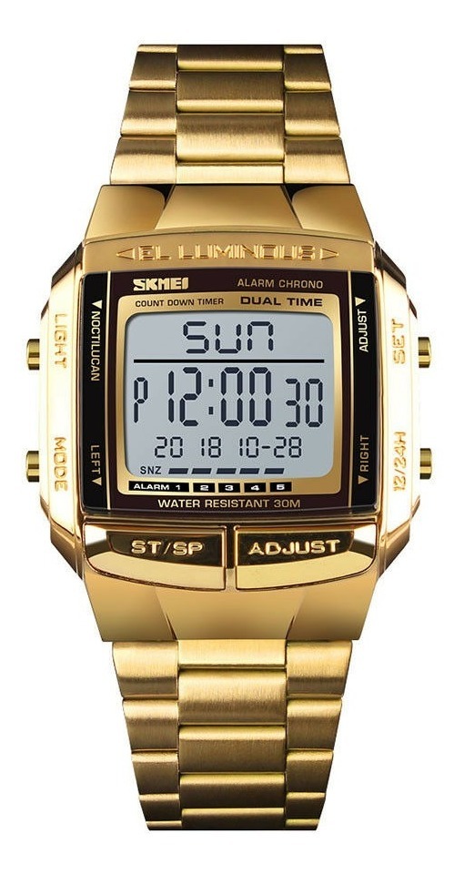 Relógio Esporte Homens Relógios Ip67 Militar Led Digital Rel