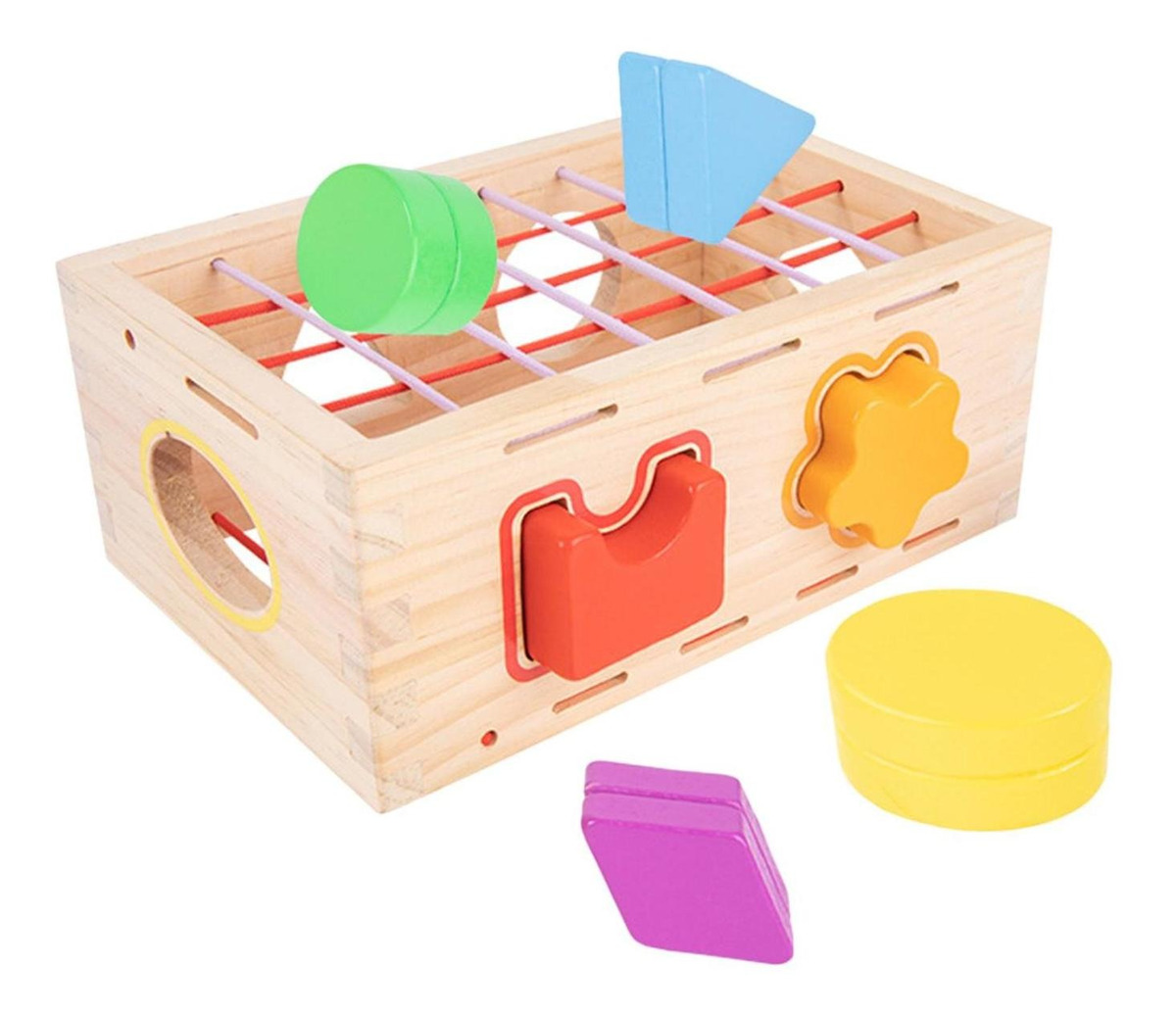 Caixa Sensorial Montessori Cor Cognição Sensorial