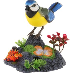 Brinquedo De Pássaros Cantando E Cantando Sons E Movimentos