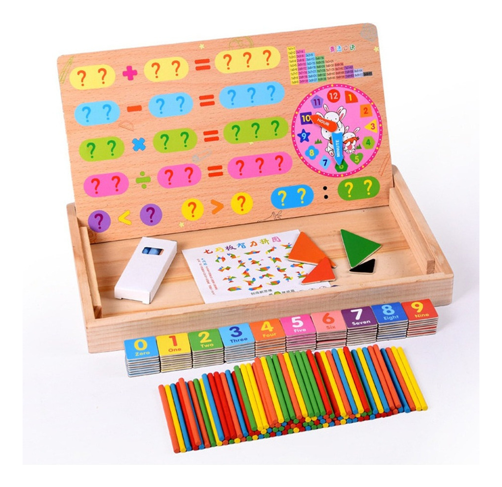 1set Contagem Sticks Auxiliares De Ensino De Matemática - Imagem 6