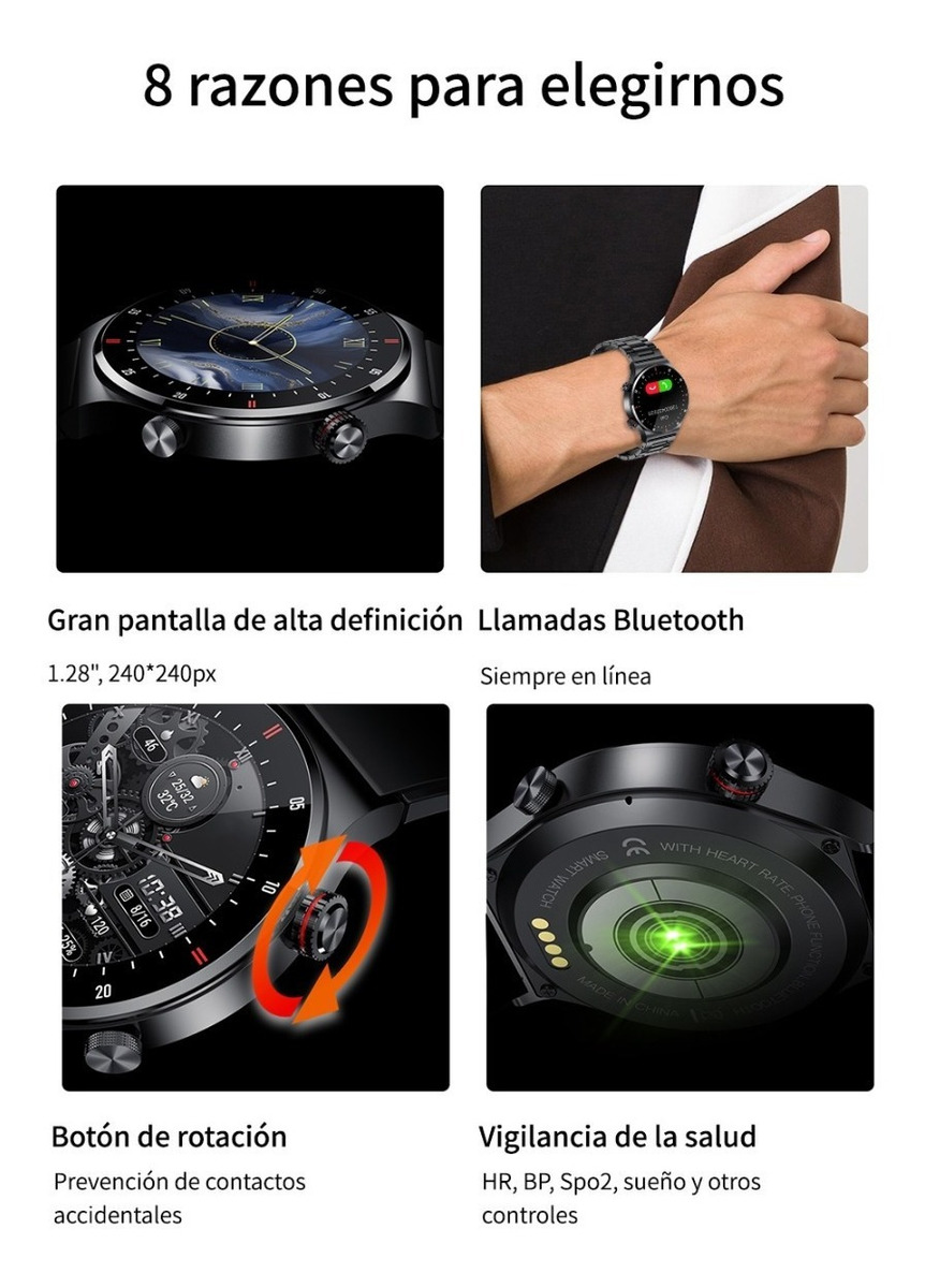 Foxbox-bluetooth Esportes Smartwatch À Prova D'água - Imagem 5