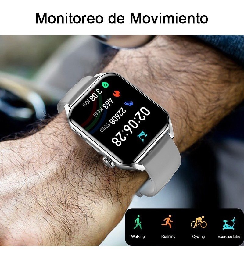 Relógio Inteligente Amoled Nfc Bluetooth Chamada Homem - Imagem 33