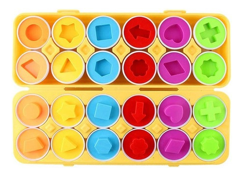 Ovos Montessori De Brinquedo Infantil Se Encaixam Em Formas - Imagem 10
