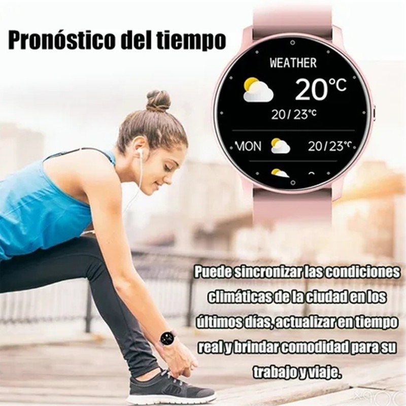 Para Xiaomi Huawei iPhone Zl02 Smartwatch À Prova D - Imagem 8
