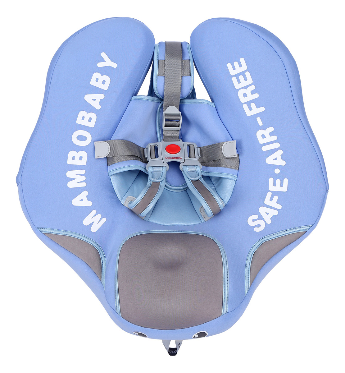 Anel De Natação Não Inflável Baby Float Infant Lying Azul - Imagem 7