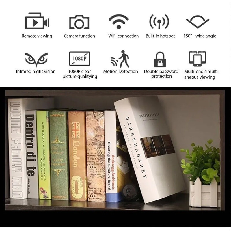 Mini Câmera P/protecao Uber Magnética Ip Wifi C/ Bateria A9 - Imagem 4