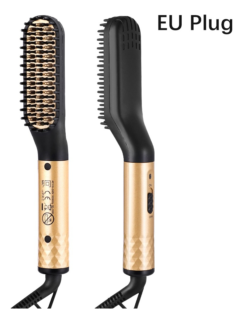 Alisador De Barba Masculino, Escova De Alisamento Profission - Imagem 2