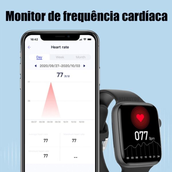 Relógio inteligente com função de telefone, fazer/atender chamadas com  controle de voz AI, smartwatch com 28 modos esportivos, pedômetro, oxigênio  no