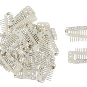 20 Pcs Extensão Do Snap Clips Peruca Clipe Perucas