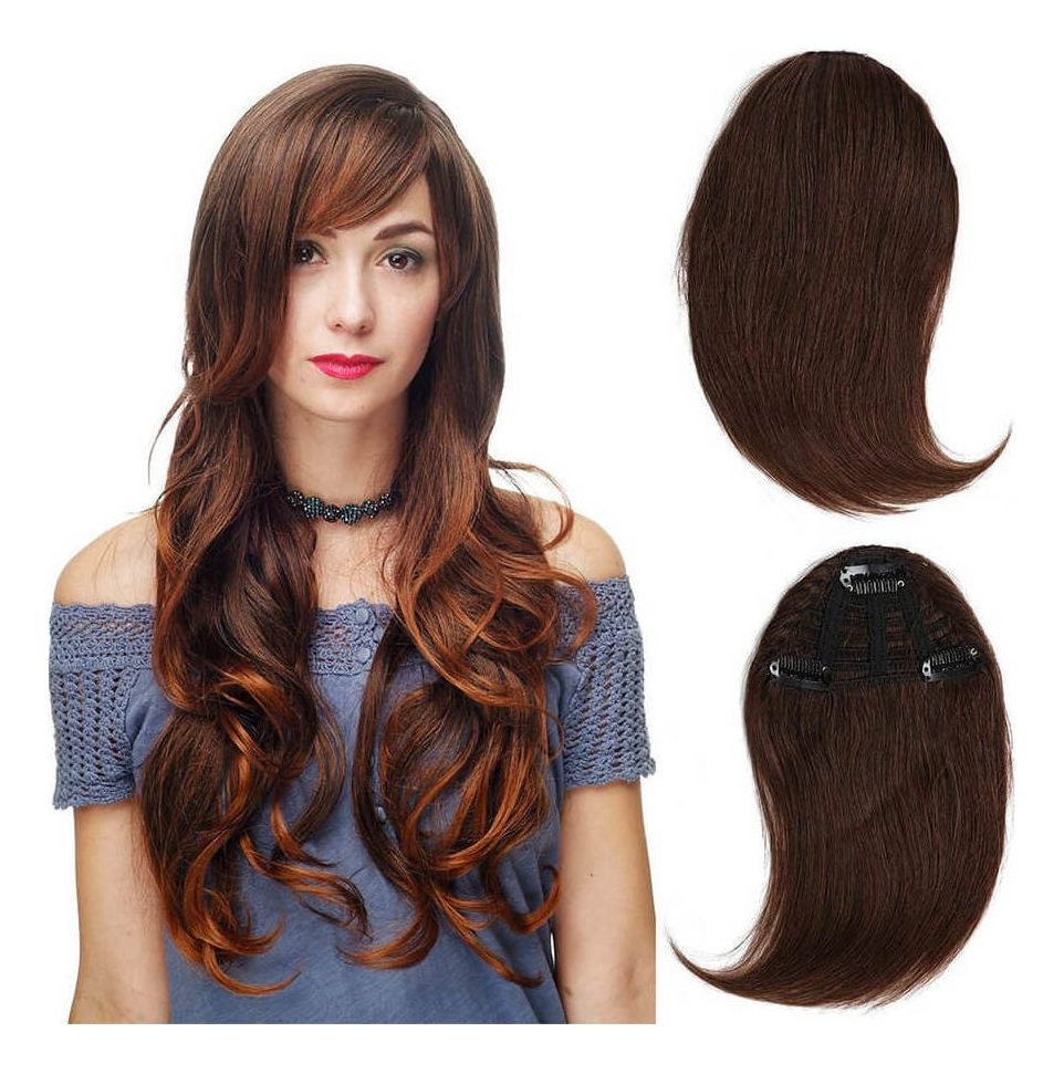 Peruca Cabelo Humano Virgem 20cm Franja - Imagem 8