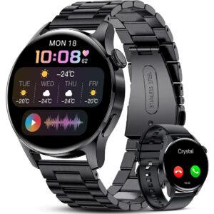 Relógios Inteligentes Para Homens Bluetooth Calls Activity T