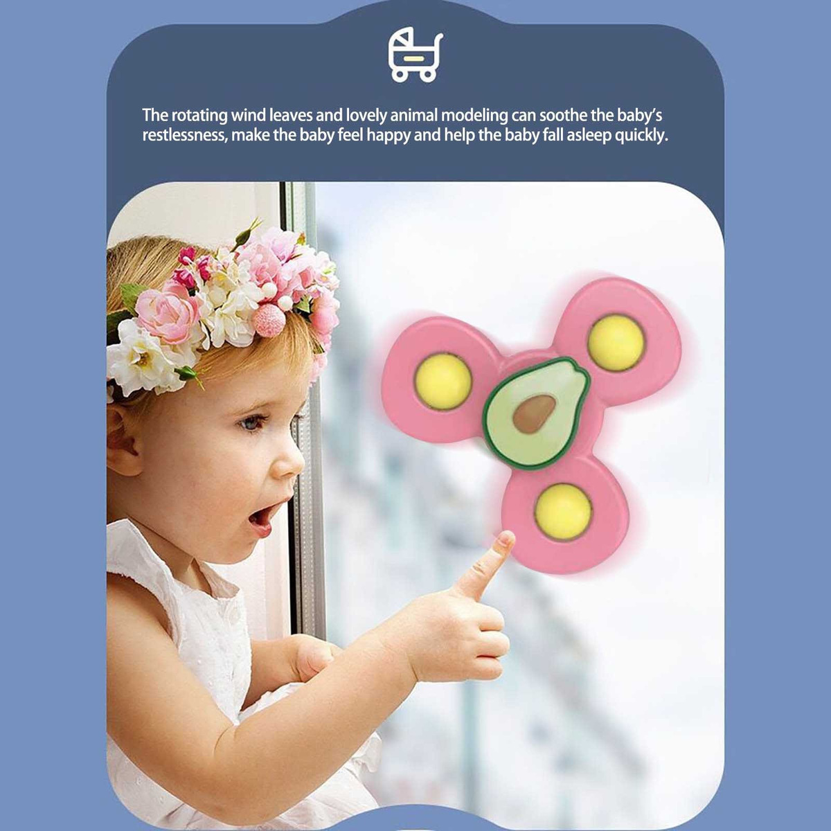 Ventosa Infantil Girando Silicone Baby Infant Jantar - Imagem 6