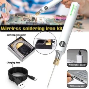 Usb Carregamento Ferro De Solda 5v 8w Temperatura Ajustável