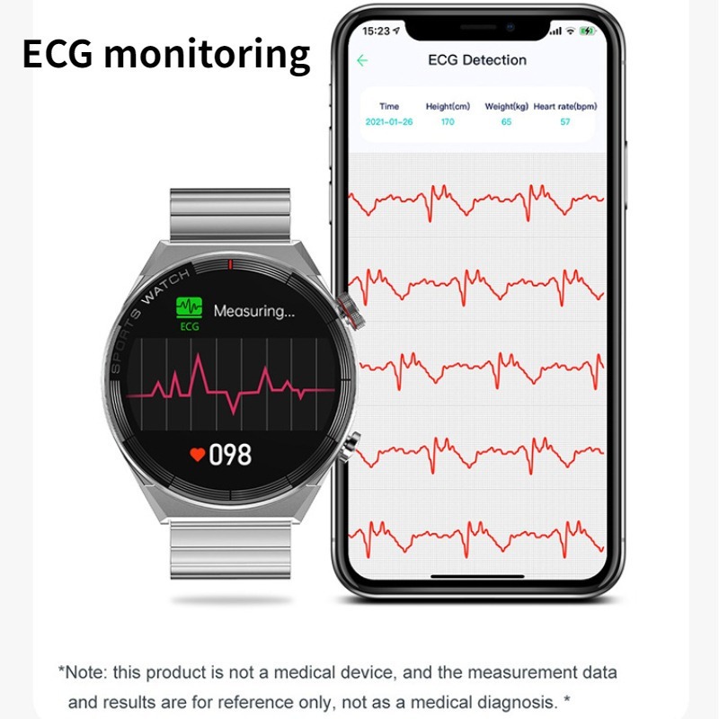 Smartwatch À Prova D'água Lemfo Mate Bluetooth - Imagem 7