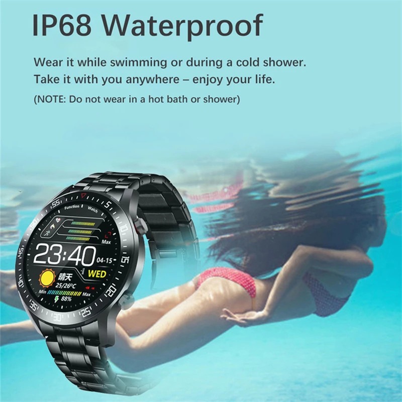 Smartwatch 1,3 Polegadas Full Touch Screen Ip68 À P - Imagem 4