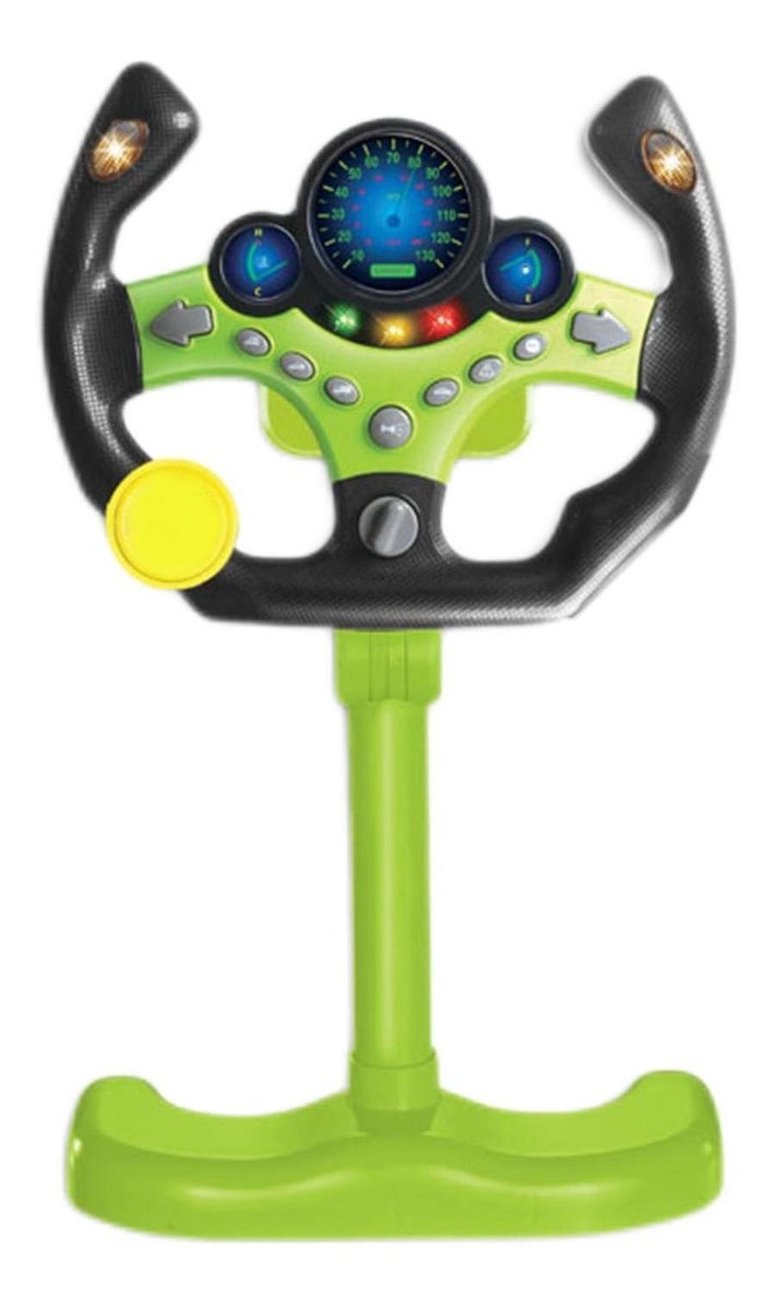 Volante Simulado Para Controle De Direção Infantil Com - Imagem 27