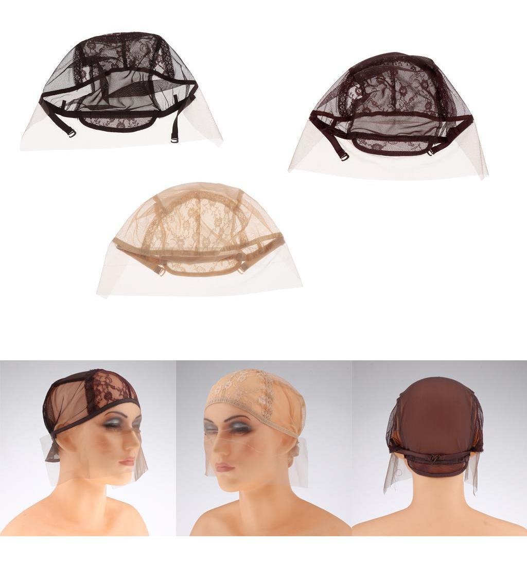 Elastic Dome Cap Wig Cap Lace Front Net Para Fazer Perucas - Imagem 4