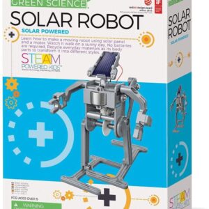 Kit De Robô Solar De Ciência Verde 4m Robótica De Energia Ve