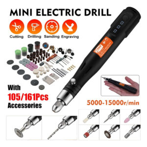 161pcs Moedor Elétrico Broca Gravura Escultura Caneta Ferram