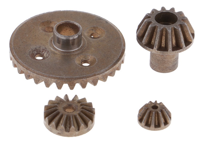 16x Metal Diferencial Dirigindo Engrenagem Planeta Conjunto - Imagem 5