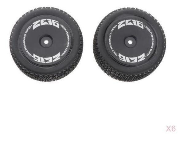 12 Peças 144001-1270 Pneus Traseiros Para 1/14 Rc Car Wltoys