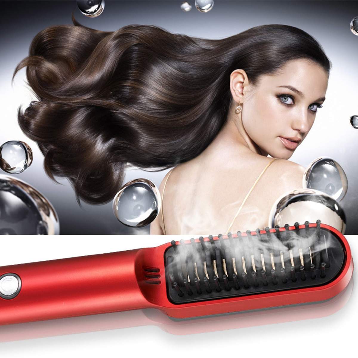 Alisador De Cabelo E Chapinha Sem Fio Recarregável Em Linha - Imagem 9