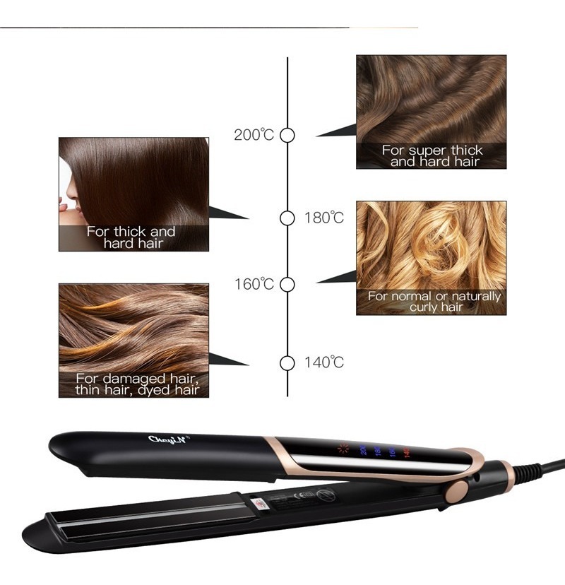 Prancha Cabelo Alisadora Infrared Cerâmica Anion Professi - Imagem 7