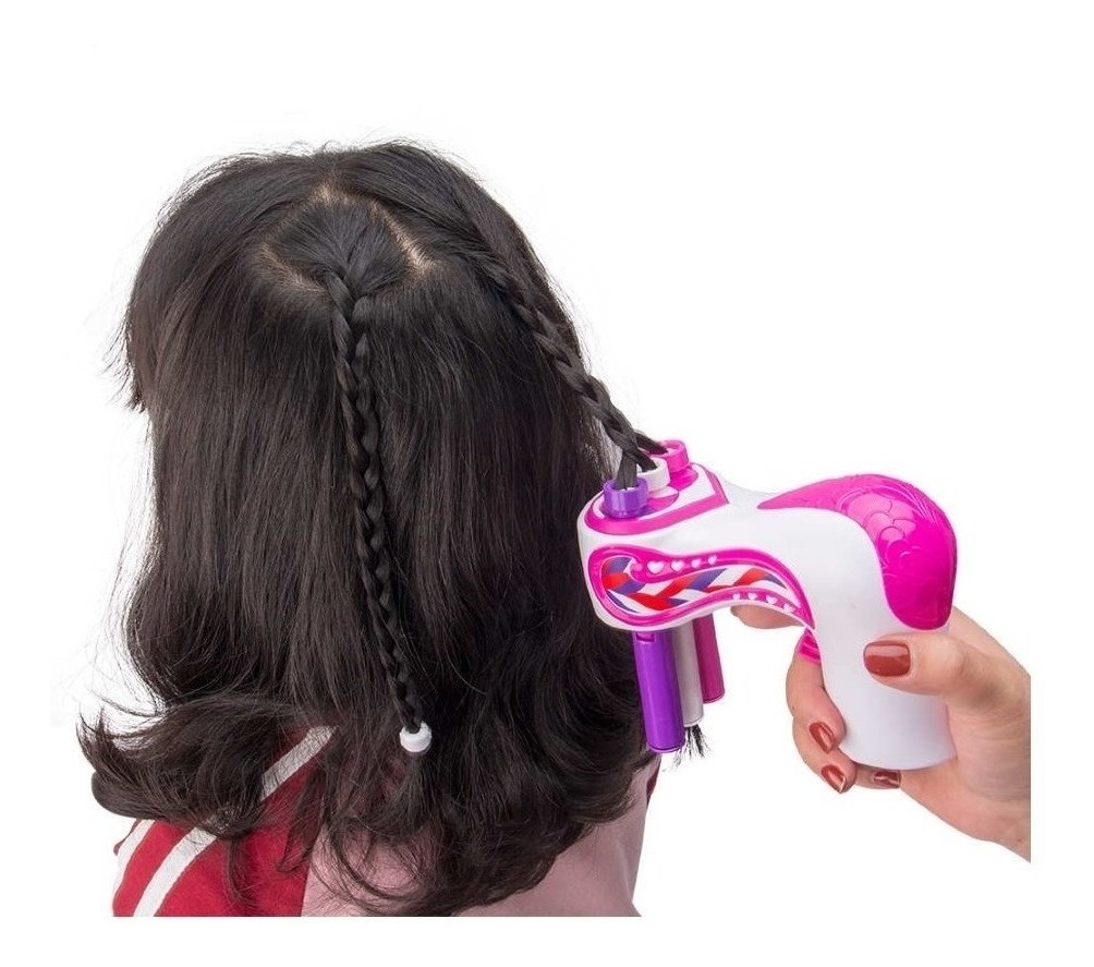 Faça Tranças C/ Esse Maravilhoso Brinquedo Infantil Menina
