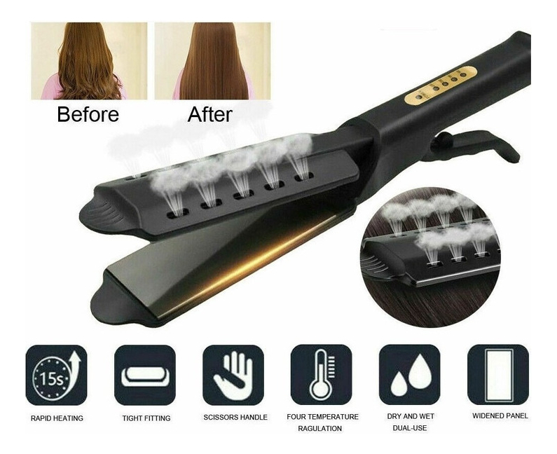 Alisador De Cabelo Um Vapor Molhado Seco - Imagem 3