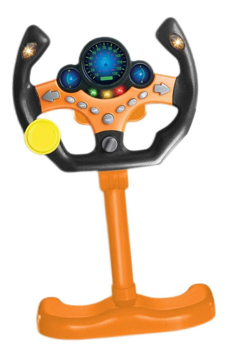 Volante Simulado Para Controle De Direção Infantil Com - Imagem 24