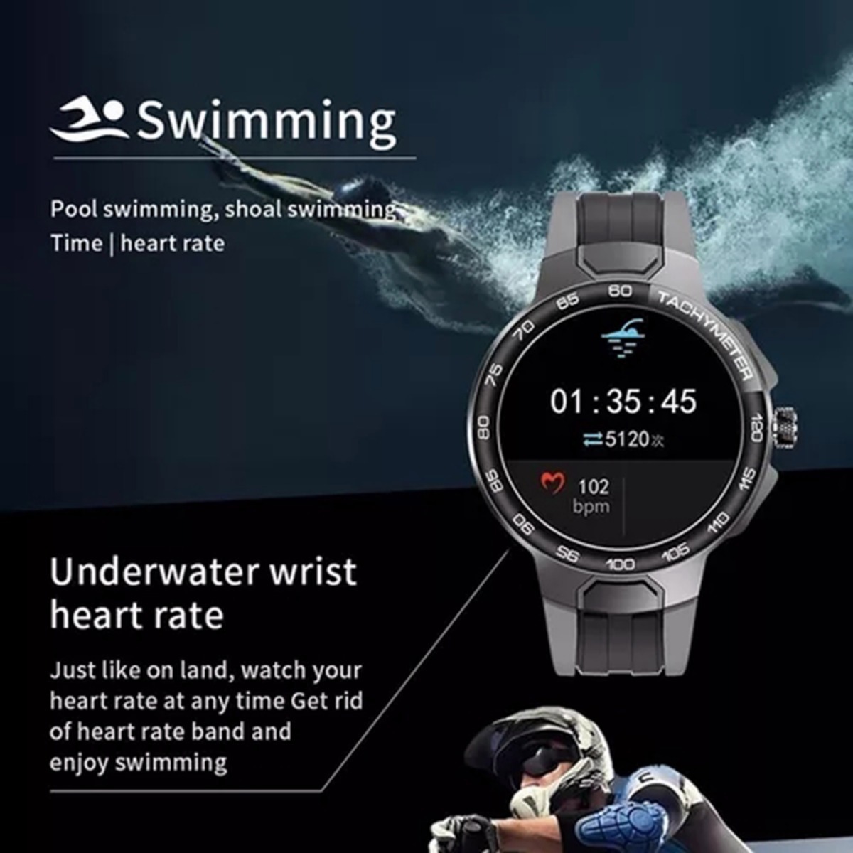 Smartwatch Esportivo Bluetooth À Prova D'água Ip68 - Imagem 11