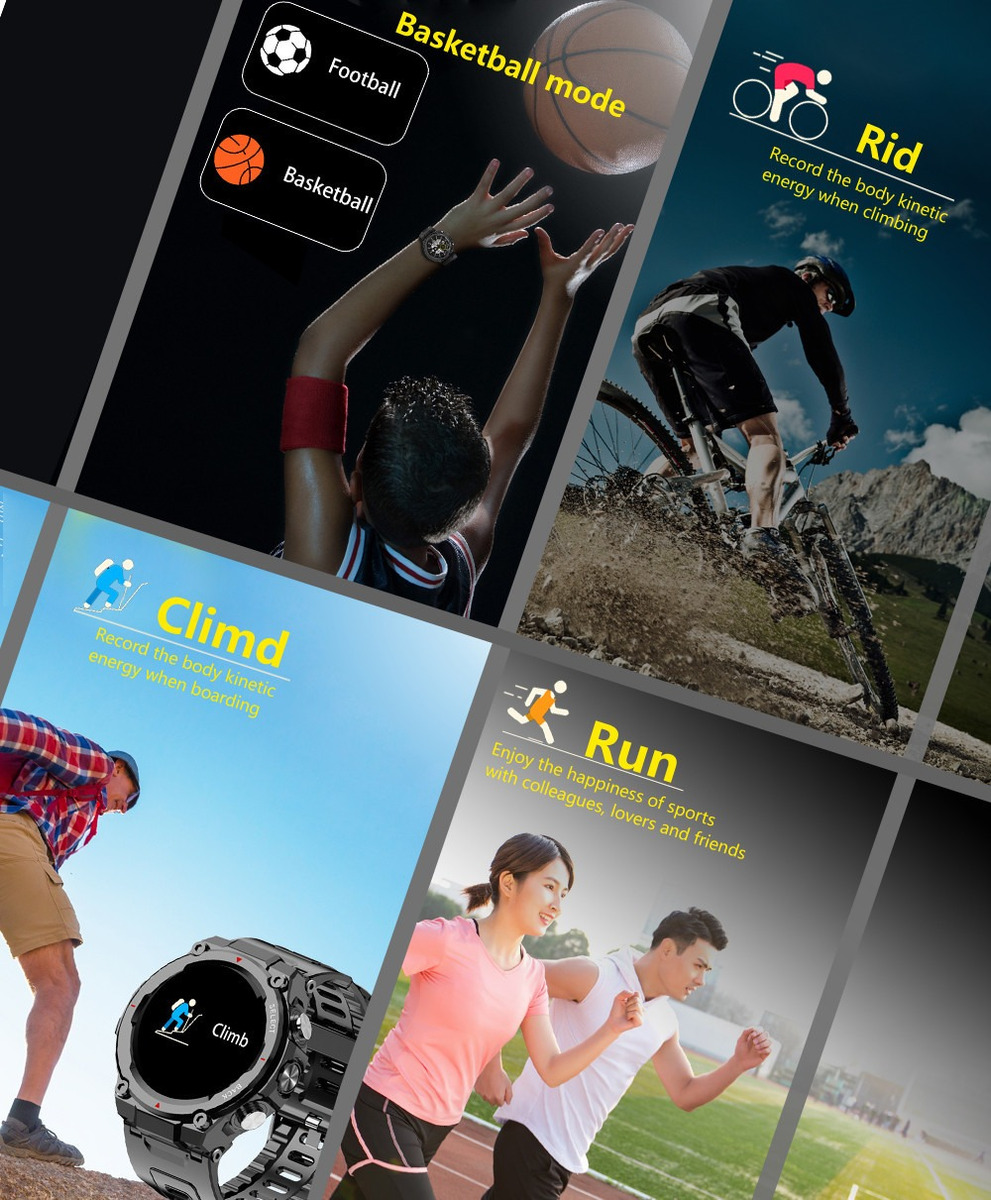 Pgd446 Smartwatch 600mah Bateria Bluetooth Grande Capacidade - Imagem 15