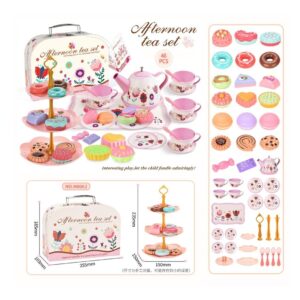 Kit Cozinha Infantil Jogo De Chá Brinquedo M8062