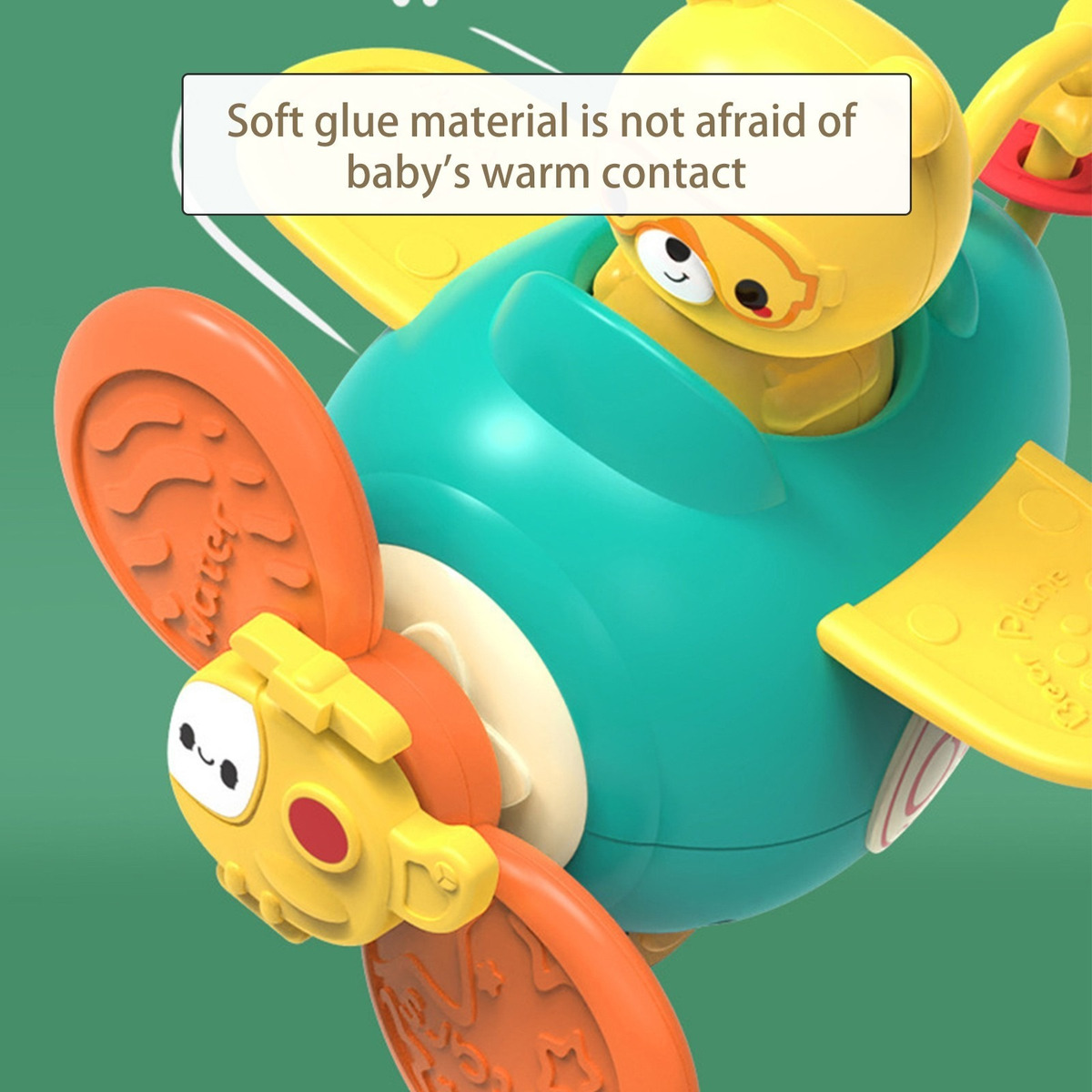 Ventosa, Brinquedo Giratório, Brinquedos De Banho Para Bebês - Imagem 13