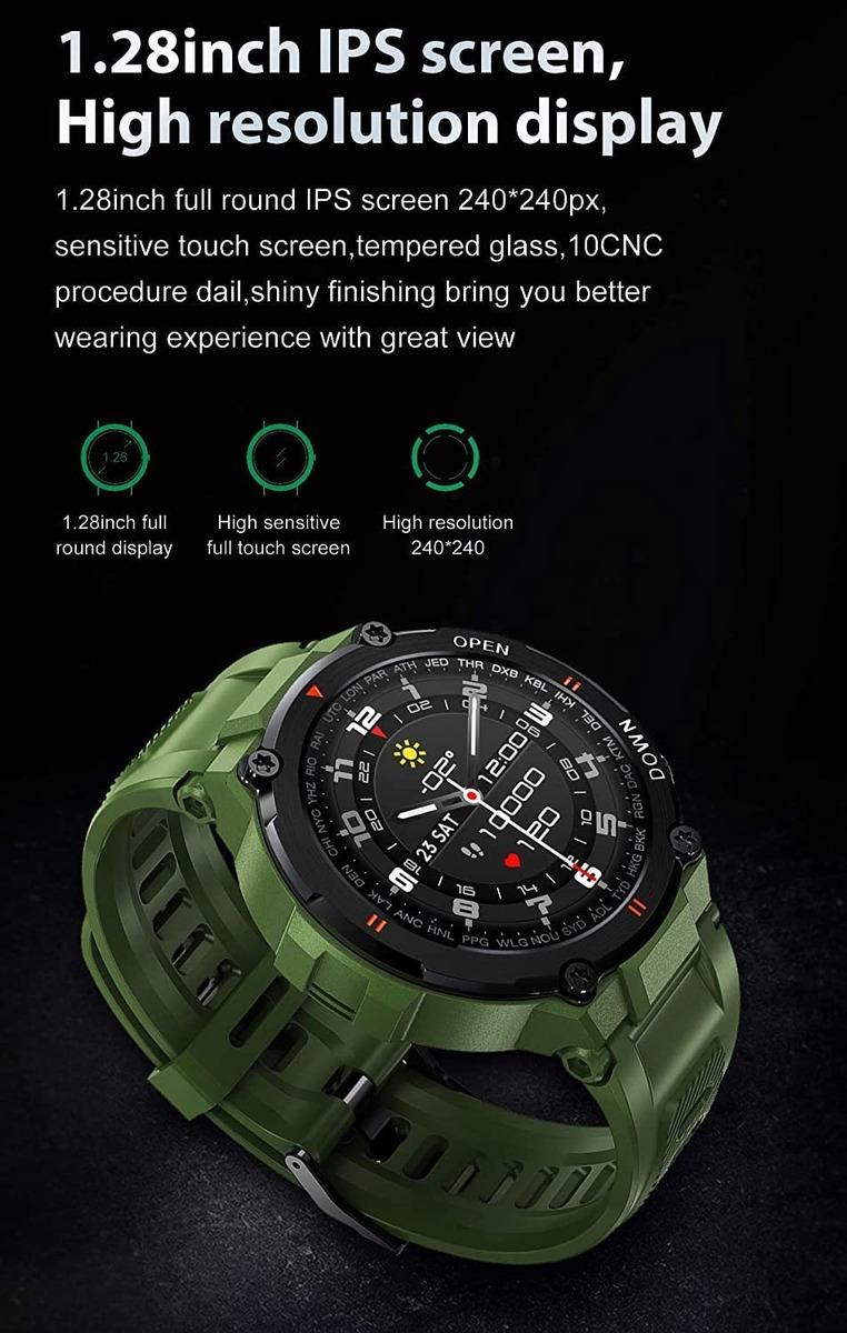 Relógios Inteligentes Fitness Tracker Smartwatch For - Imagem 2