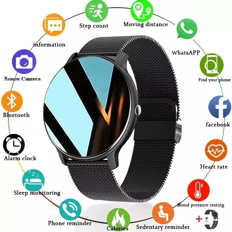 Relógio Inteligente Filiekeu Fashion Bluetooth Esportivo Par