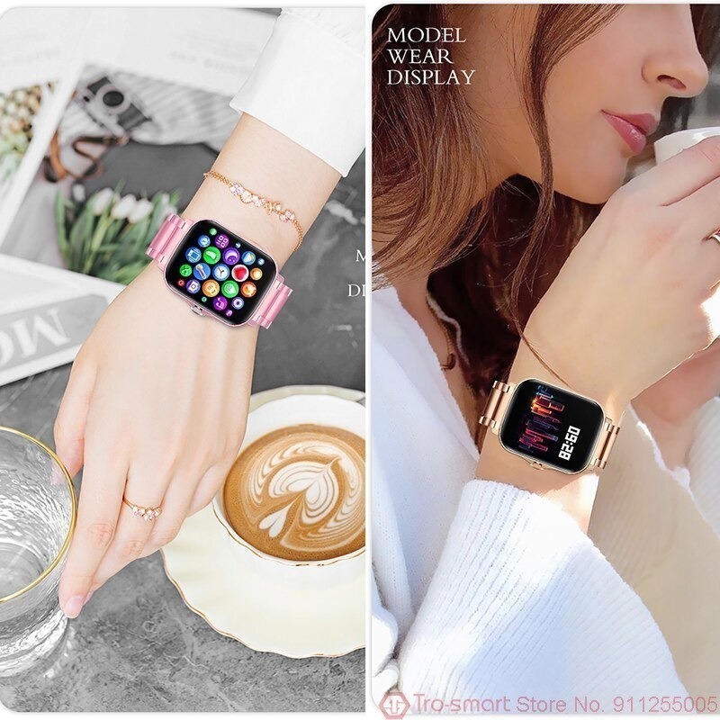 Smartwatch Para Mulheres Para Android Ios Smart - Imagem 5