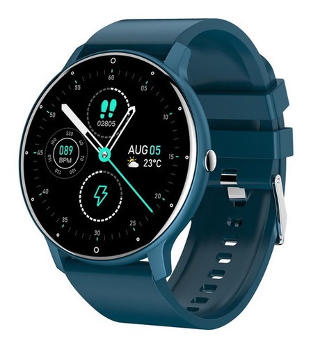 Smartwatch Zl02 Tela Redonda Rastreador De Fitness - Imagem 7