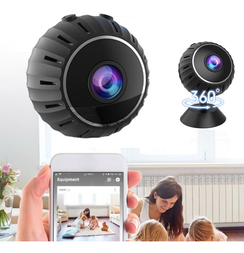 Mini Câmera Espiã Wifi Ip Gravador Modelo X10 - Imagem 5