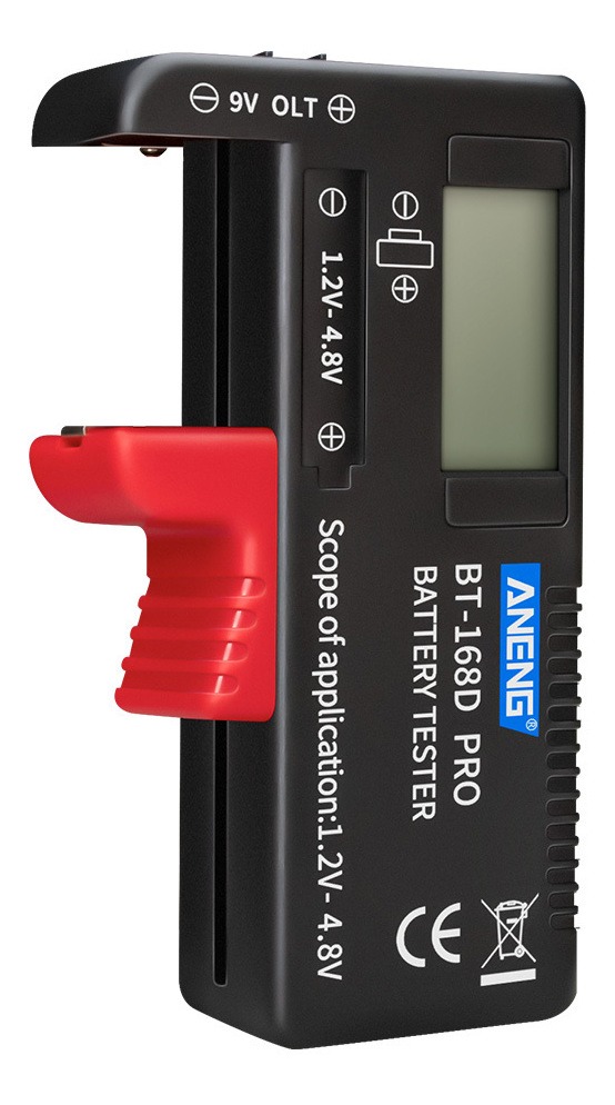 Aneng Bt-168 Pro Testador De Bateria Digital-display Tipo Te - Imagem 3