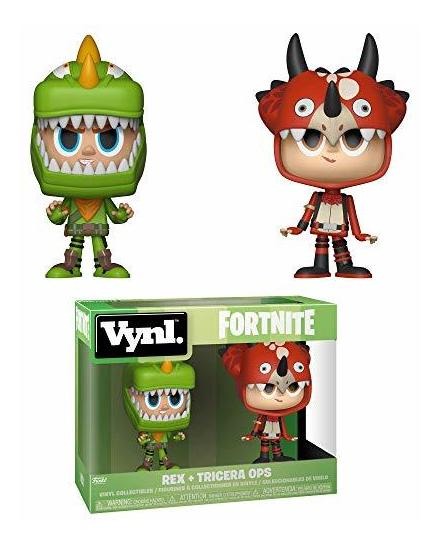 Funko Vynl: Fortnite - Brinquedo Rex & Tricera Ops, Multicol - Imagem 5